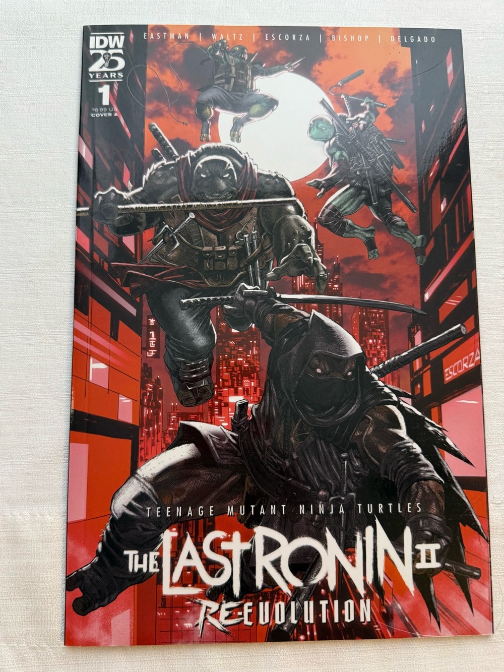 The Last Ronin II Re-Evolution #1 & #2 Variant Lot of 6 1st Print TMNT - Picture 6 of 13